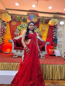Stunning Red Lehnga