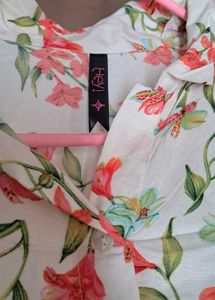 Floral Cotton Crop Top