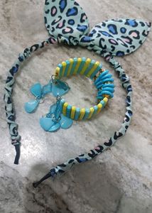 Bracelete And Hairban