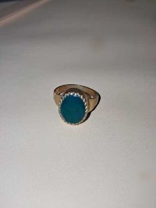 Vintage Teal Stone Ring