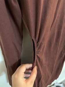 Zara Long Sleeve Ruched Dress