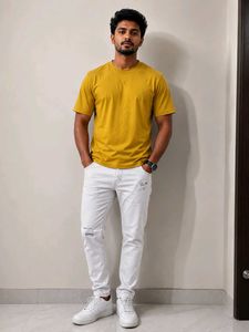 Men's Mustard Yellow T-Shirt