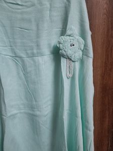 Mint Green Long Top.. hello summer