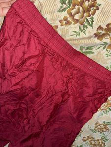 red flare palazzo ❣️