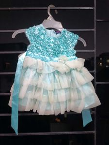 Baby Blue Ruffle Dress