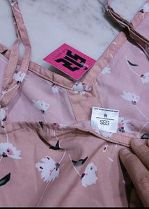 Floral Print Button-Up Crop Top