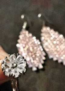 Partywear Earrings &amp; Ring Set✨✨