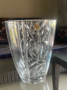 Cristal d'Arques vase