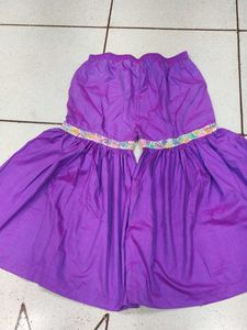 Colorful Floral Kurta with sharara