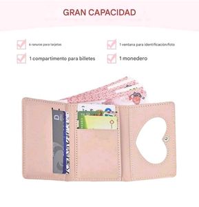 Cute Cat Keychain with Card Holder