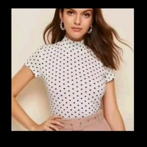 Women's Polka Dot Top