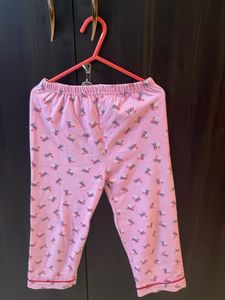 Pink Floral Pajama Set