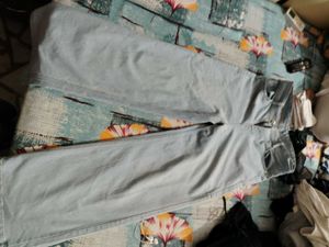 Light Wash Wide Leg Jeans
