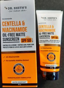 Centella & Niacinamide Oil-Free Matte Sunscreen