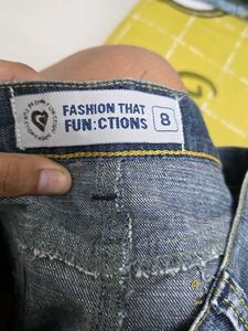 Classic Blue Denim Mini Skirt