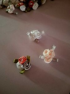HANDMADE SATIN FLOWERS FOR SALE!!