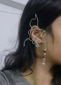 'butterfly Feeling' No Pierce Earcuff