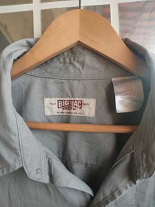 Men's Workwear Long Sleeve Button-Up Shirt