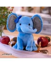 Cute Blue Elephant Plush Toy