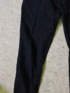 High Waisted Black Denim Jeans