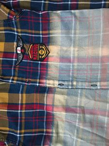 Unique Plaid Button-Down Shirt ✨🎁