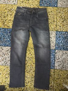 Men's Grey Slim Fit Jeans