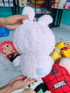 Adorable Pink Bunny Plush Toy