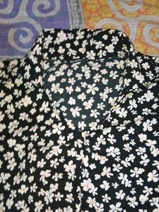 Floral Print Long Sleeve Top