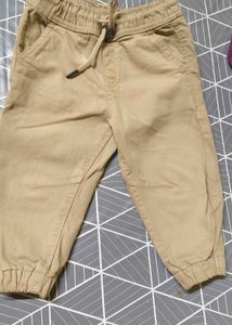 Kids Tan Jogger Pants