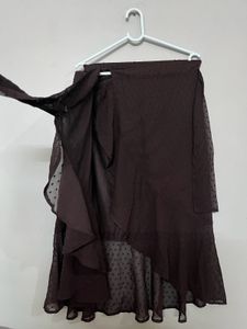 B1G1 Black Wrap Skirt