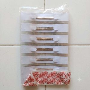 Set of 6 Rhinestone Hair Clips