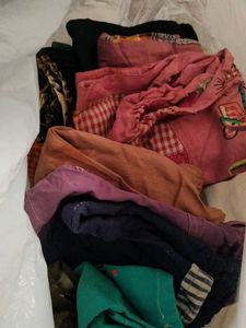 Vibrant Bundle of Pre-loved Clothes