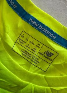 New Balance football Neon Athletic T-Shirt