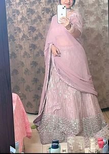 onion pink lehanga choli