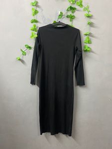 Black Moss Shirt Dress