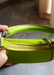 Lime Green Hobo Bag