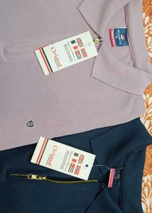 Men's Original Brand Zipper Polo Shirt