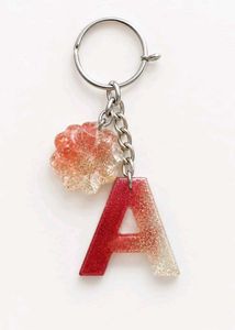 Letter A Keychain