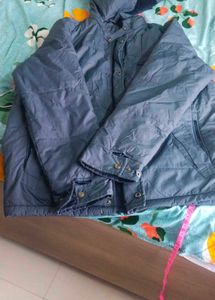 Men's Gray Padded Jacket