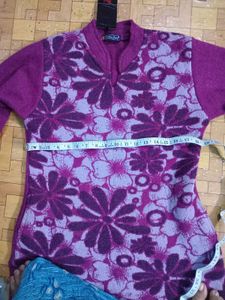 Winter wear Knit Kurti