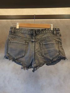 Gray Denim Shorts (S)
