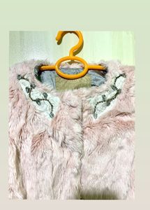Pink Faux Fur Jacket