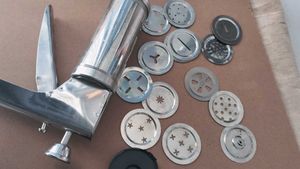 Vintage Cookie Press Maker for chakli, shev ,papad