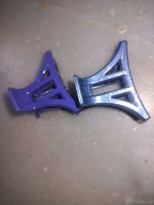 Set of 4 Trendy Hair Claw Clips