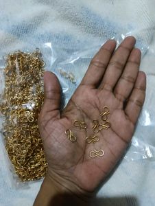 Gold Tone Clasp & Chain Findings