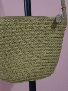 Cute Daisy Straw Crossbody Bag