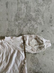 Korean White Top Bust 54 Plus Size