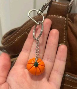Cute Pumpkin Keychain