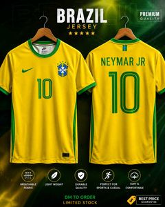 Brazil Neymar Jr Soccer Jersey