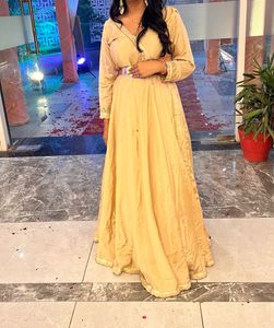 Party Wear Golden Gown